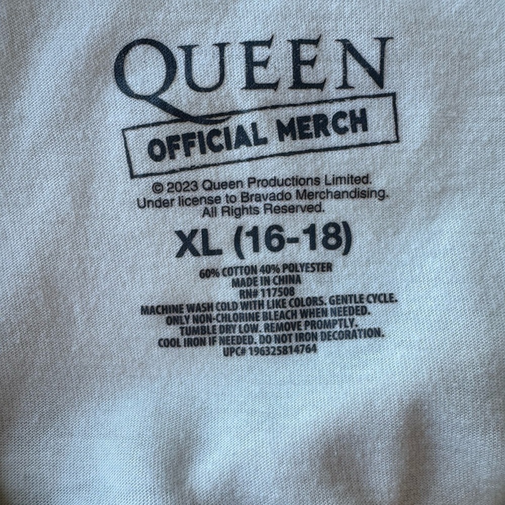Queen Official Merg Graphic T—Shirt - Picture 4 of 4